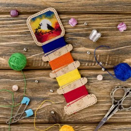 Wonderland Crafts Blank for embroidery with thread on wood FLHW-009