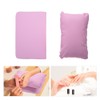 Soft PU Leather Detachable Washable Hand Rest Pillow + Folding