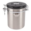 1.5L Coffee Canister Coffee Container with Scoop Date Tracker Stainless
