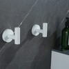 SEABEFORE White Towel Hooks Coat Robe Hook for Bath and