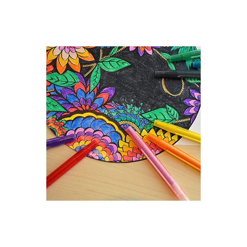 Barrilito Crayones Girables, 16 Colores. CRY16