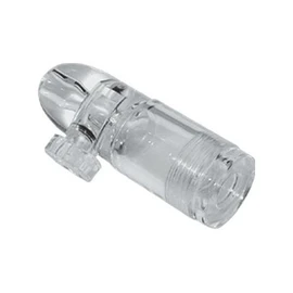 Batcher acrylic snuff dispensers length 49mm BLUE