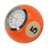 Ball Shape Table Clock Billiards Ball Clock Resin Accurate Decorative