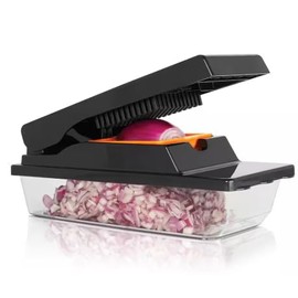 Nutri Slicer XL 4-in-1 Portable Easy Storage Handheld Kitchen Slicer with Storage Container