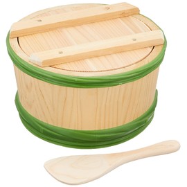 Yamako 89978 Handmade Miso Aging Tub, For Approx. 3.3 lbs (1.5 kg), Miso Sauce / Outer Dimensions: Approx. Φ 7.9 x 4.9 inches (20 x 12.5 cm), Inner Dimensions: Approx. 6.7 x 3.7 inches (17 x 9.5 cm),