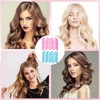 Pack of 30 Curlers for Long Hair, Hair Curlers Spiral