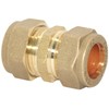 Plumb-Pak PF01-5AMZ Compression Straight Coupler 15mm - Pack of 5