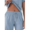 Joyaria Ladies Quick Dry Lightweight Short Sleeve Pajamas Summer Cooling