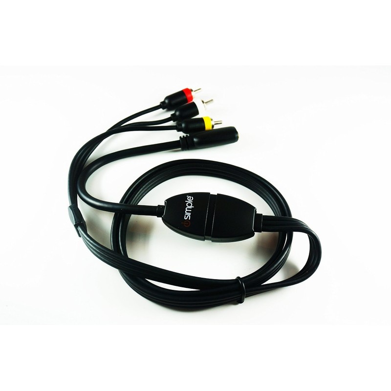 iSimple ISHD01 MediaLinx HDMI To Composite Video/Audio Adapter Cable (Black)