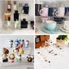 Himilucky 3 Tier Acrylic Display Riser, Clear Perfume Organizer Stand,