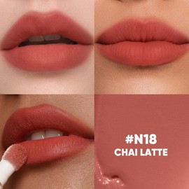 Judydoll Cushion Lip Powder Cream, Matte Lip Glaze, Smooth Lip Mud, Waterproof, Long-lasting, Not Easy to Fade, Non-stick Cup, Cosmetics, Makeup, Mothers Day Gift:_N19 Misty Mauvelous