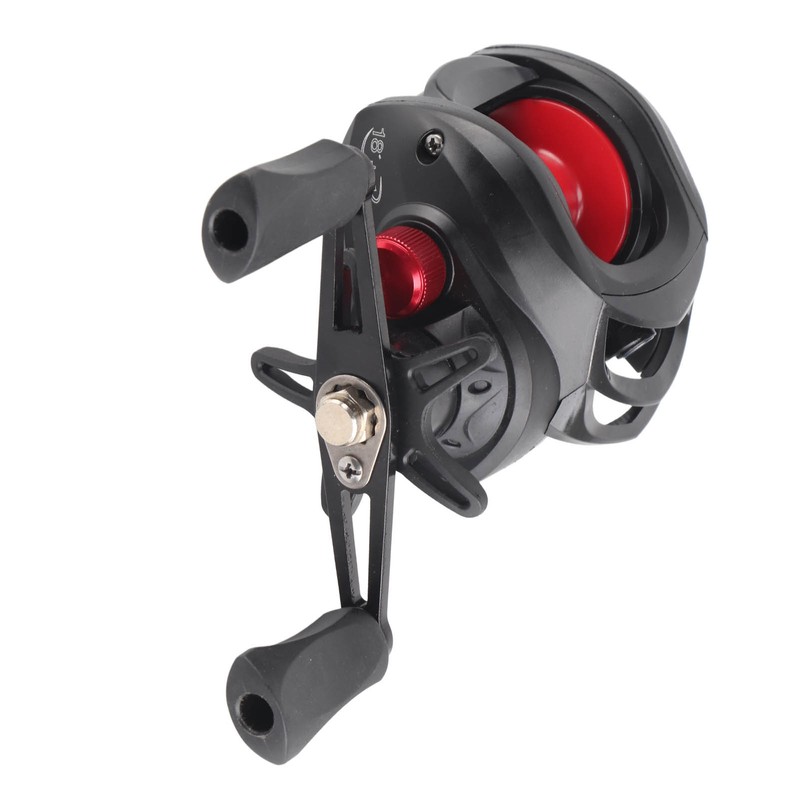 7.2:1 High Speed Baitcasting Reel Lightweight 18+1BB Magnetic Brake Fishing