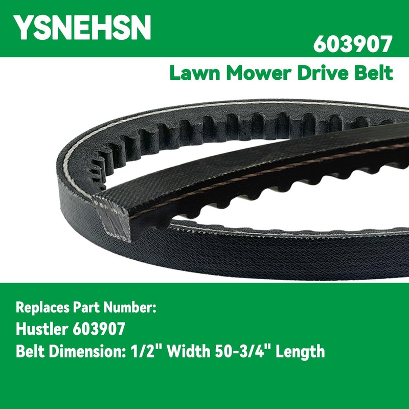603907 Lawn Mower Drive Belt Fits for Hustler Raptor, Raptor
