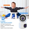 Dual Lens 4+4MP PTZ+Bullet Indoor WiFi Camera – AI Human