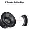 Speaker surrounds foam edge, replacement subwoofer rubber edge circle side