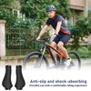 1 Pair Bike Handlebar Grips Ergonomic Bicycle Handle with Aluminium