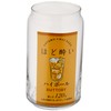 Sunart SAN3882-4 Funny Tableware, Can Shape, Glass, Approx. 12.2 fl