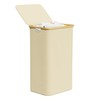 SpaceAid Laundry Hamper with Lid, 110L Large Tall Clothes Basket