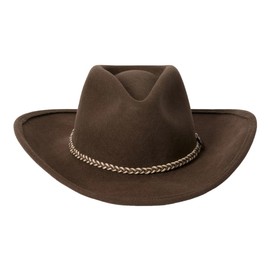 Stetson Rawhide Western Hat, Color: Mink, Size: 7 1/2 (SBRAWH-83342374)