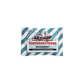Fisherman's Friend Spearmint Without Sugar Pack of 12 (12 x 25 g)