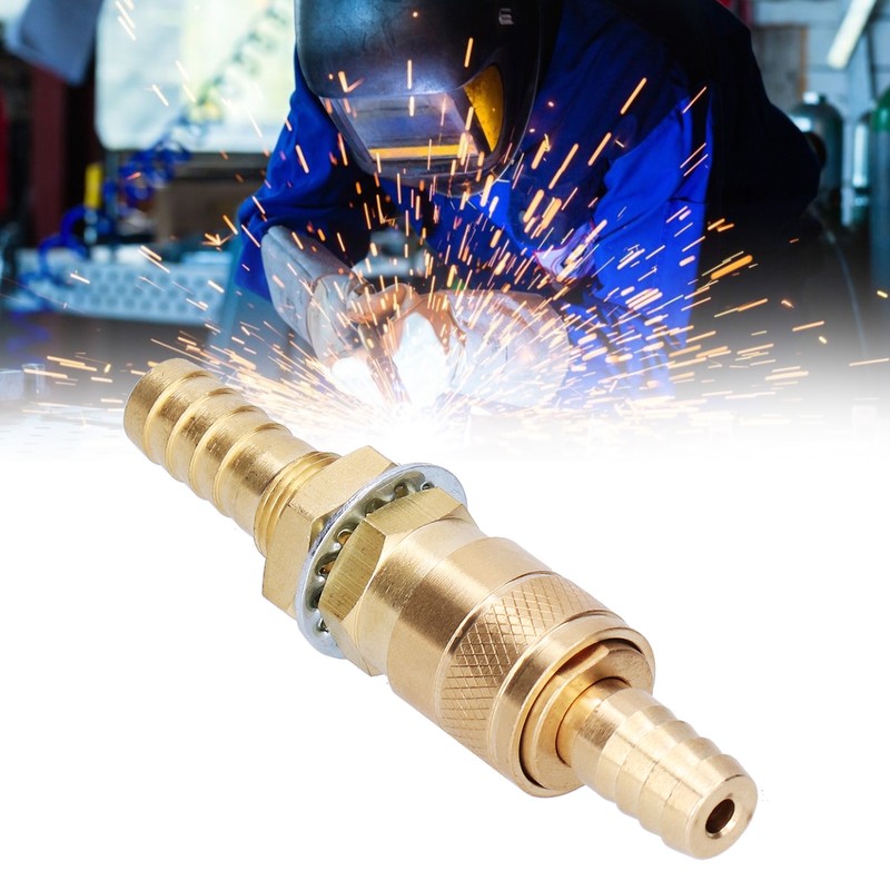 Quick Connector Fitting Hose Brass Connection for TIG Welding Torch