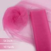 Maclemon Hot Pink Tulle Tape Roll 54 Inch x 10