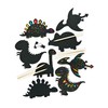 Baker Ross EV254 Dinosaur Scratch Art Fridge Magnets-Pack of 10,