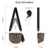 NEWROGENG Checkered Crossbody Bags for Women, Large Nylon Bum Bags