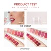 MYUANGO Matte Liquid Lipstick, Ultra-Intense Pigmented Creamy Formula, Long Lasting,