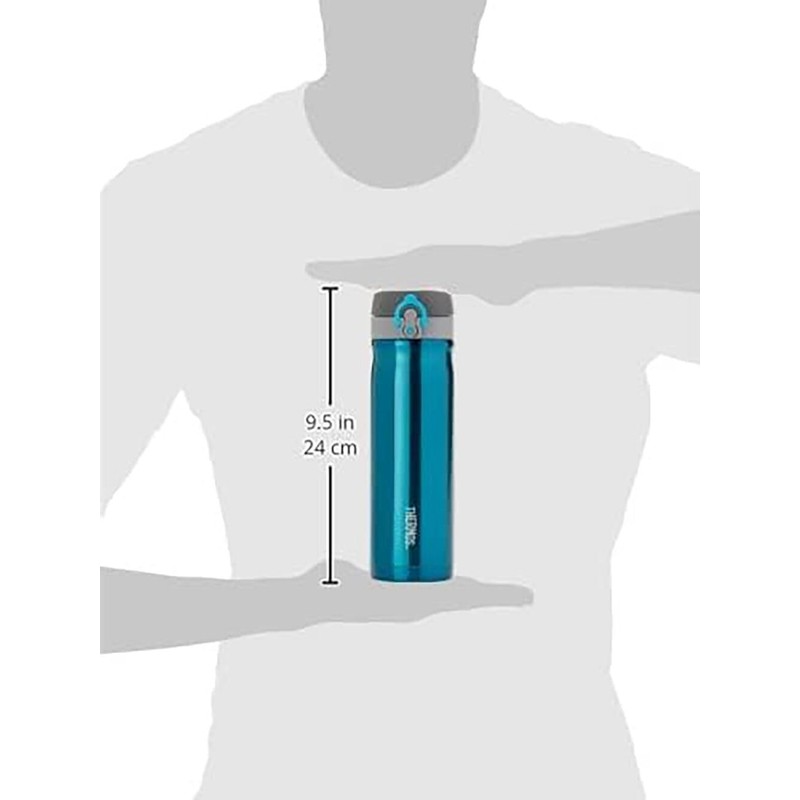 Thermos Stainless Steel Vacuum Insulated Drink Bottle, 470ml, Teal, JMY5005TL4AUS