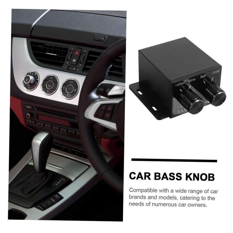 ULTECHNOVO Car Audio Amplifier Adjustable Bass Knob Level Controller Your
