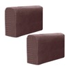 GRIRIW 2sets Elastic Sofa Armrest Covers Couch Arm Rest Covers