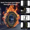 BANGTING 1PCS 60/70-6.5 Scooter Tire, 10x2.5 inch Tire Solid for