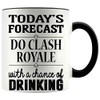 Funny Gift For Who Do Clash Royale 11oz Accent Mug