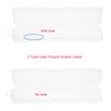 Fortunemee 4 pcs Travel Size Tongue Scraper Case Holder, Portable