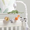 The Peanutshell Crib Mobile for Boys or Girls - White