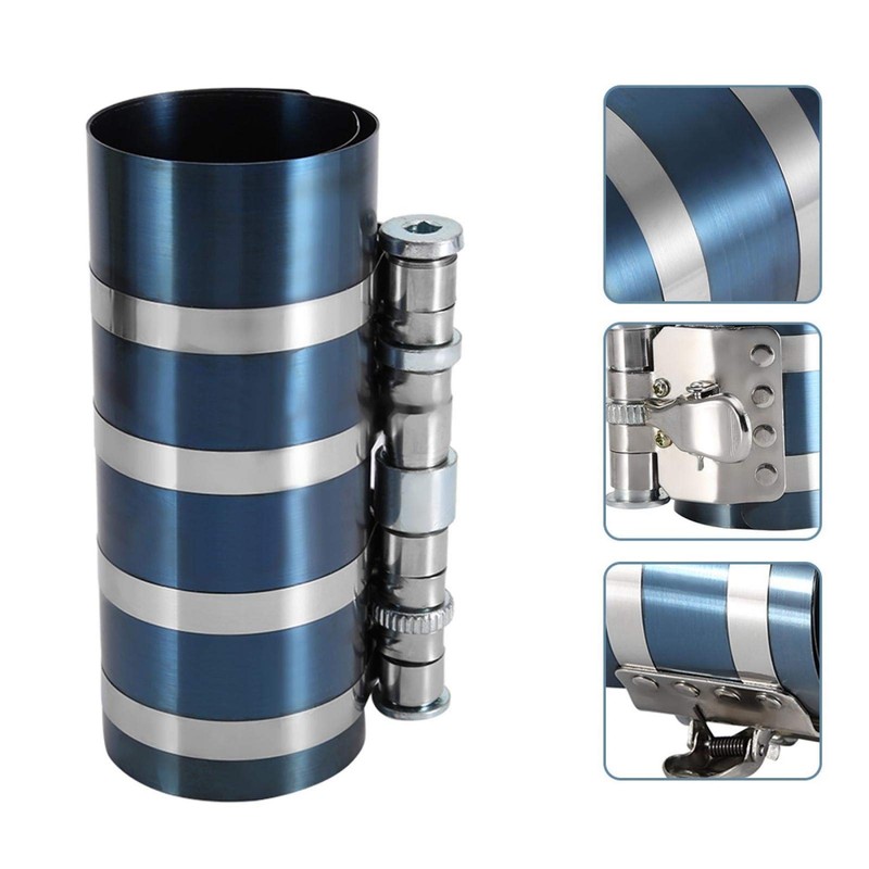 KIMISS Piston Ring Compressor Motor Piston Ring Compressor Tool Installer