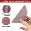Sruhrak Mesh Sanding Discs 125 mm, 50 Pcs Efficient dust