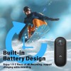 SHPTDJTIC 128G 4K Body Camera, Thumb Size Cam,Wearable Camera with