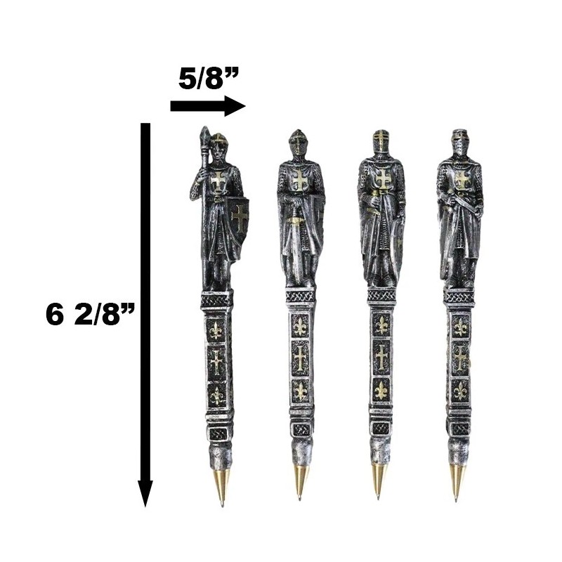 Set of 12 Medieval Crusader Templar Knights Of The Cross