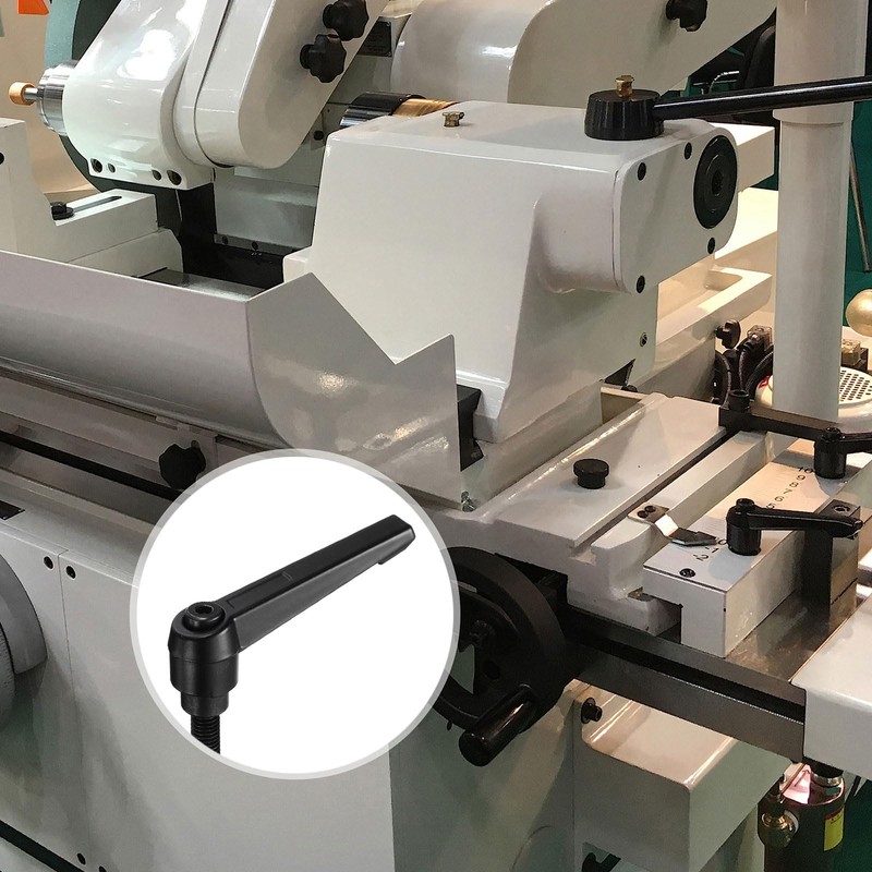 sourcing map M8 x 70mm Handle Adjustable Clamping Lever Thread