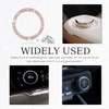 Gasedin Gasedin 2 PCS Car Engine Start Stop Decoration Ring,