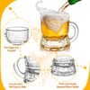 INFTYLE Beer Mug, Shot Glasses 2 oz Steins Beer Glass