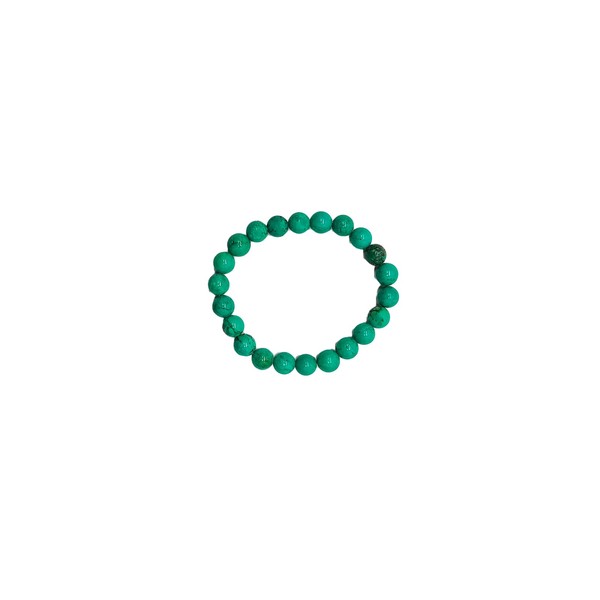 Yidaz 2 Pcs Natural Gemstone Round Bead Stretch Bracelet for
