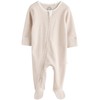 NEXT Pack of 4 Baby Rompers Two Way Zip, neutral,