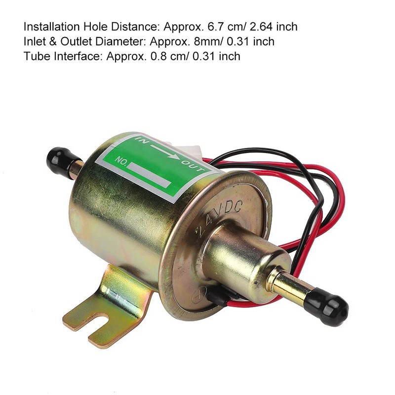 24V Fuel Pump Fuel Pump Universal 24V Car Boat Electric