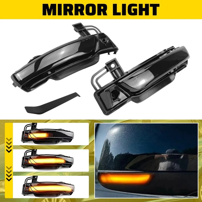 For Dodge Durango WD 2011-2023 Mirror LED Turn Signal Light