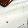 Jikasi Heart Necklace for Women Gold Plated Heart Necklaces Tiny