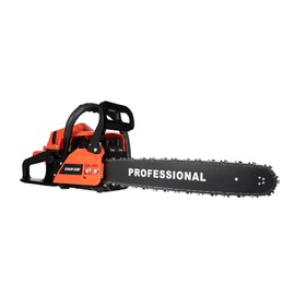58cc 20in Gas Chainsaw, 2 Stroke Handheld Petrol Gasoline Chain Saw 2.6kw Cordless Wood Cutting Machine for Cutting Wood Outdoor Home Farm Use with Tool Kit
