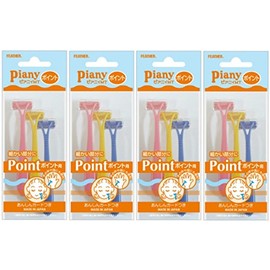 Feather Safety Razor [Bulk Purchase] Feather Piany, Mini T 3 x 4 Packs